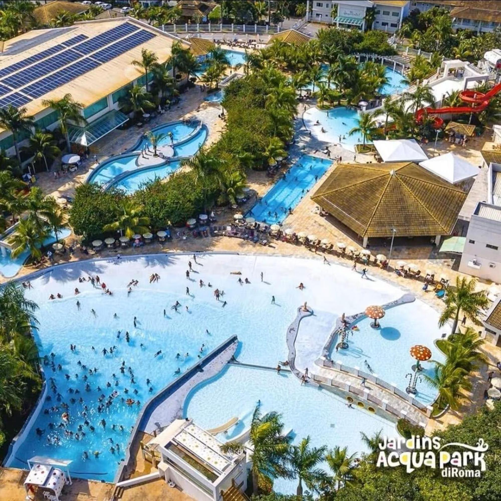 Lacqua diRoma - Ótimas Suítes - Resort com Piscina de ondas Caldas Novas Exterior foto